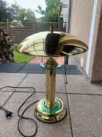 Brooker Lampe aus Messing und Glas Tischlampe Gold Niedersachsen - Gifhorn Vorschau