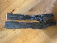 Graue Overknee Strümpfe/Socken - dunkel Grau weiße Spitzen 35-38 Findorff - Findorff-Bürgerweide Vorschau