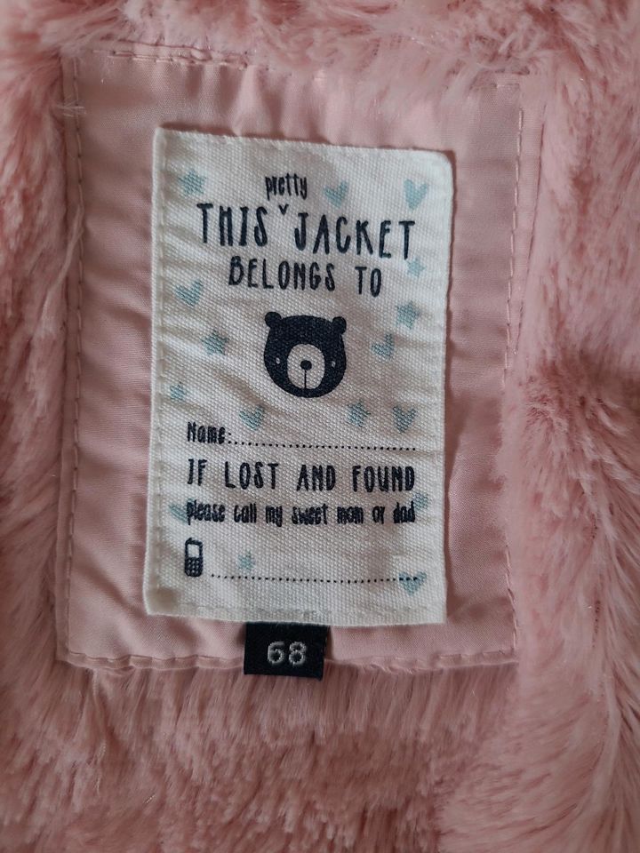 Gefütterte Mädchen-Parka, rosa, C&A in Teningen