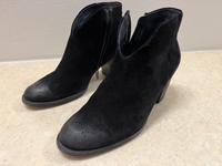 Paul Green Stiefelette schwarz Nubuck Leder Gr. 38 Niedersachsen - Kirchlinteln Vorschau