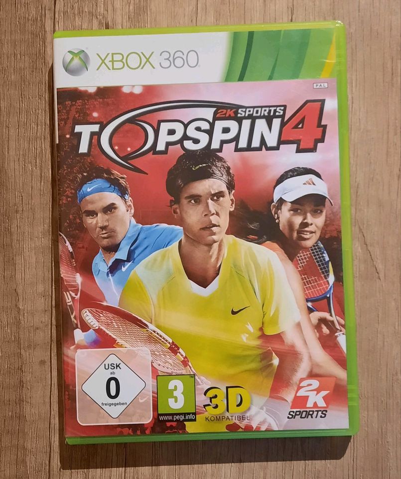 TOPSPIN 4 2K SPORTS XBOX360 in Düsseldorf