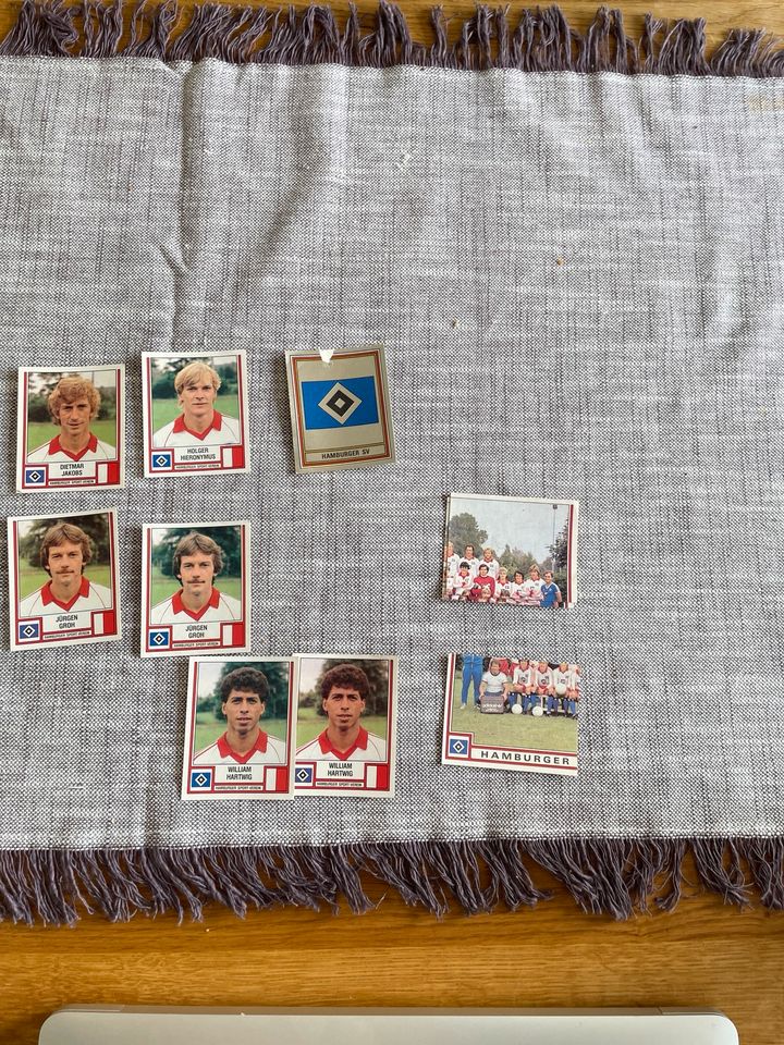 Panini Fußball 82 Hamburger Sportverein HSV in Darmstadt