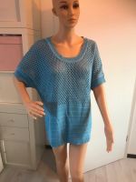 Pullover Pulli ShirtSommerpulli Lochmuster Gr.36/38 hellblau S-M Niedersachsen - Ganderkesee Vorschau