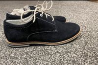 Halbschuhe 35 blau Fribo Schnürschuhe Wild Leder Schuhe Hochzeit Nordrhein-Westfalen - Troisdorf Vorschau