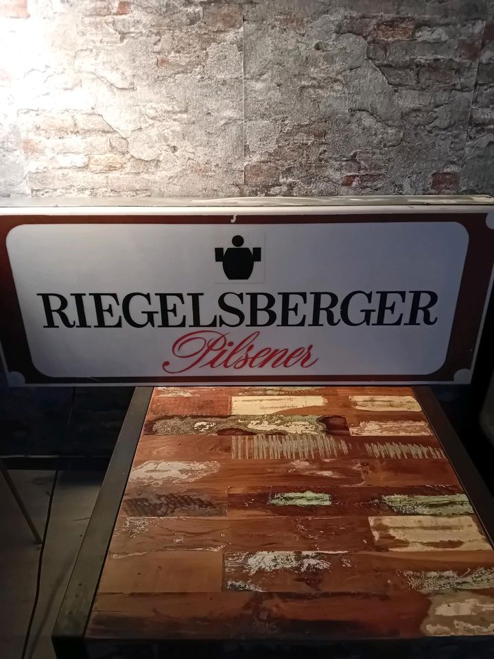 GROSS BIER RIEGELSBERG THEKENLEUCHTE SEHR SELTEN RAR in Saarbrücken