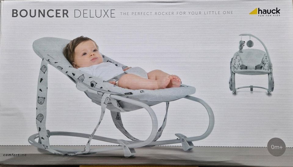 Babywippe Hauck Bouncer deluxe in Seddiner See