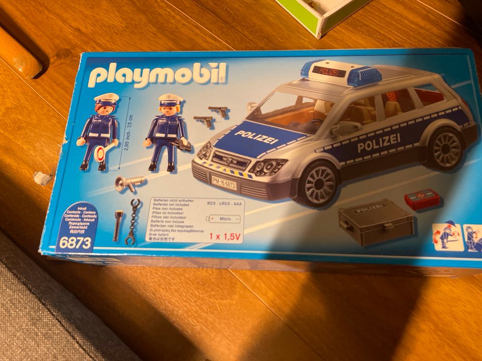 Playmobil Polizei Einsatz mit Fluchtauto Unfall. in Leutkirch im Allgäu