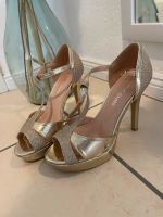 High Heels/Pumps CHC Shoes Gr.38 in Gold Rheinland-Pfalz - Lissendorf Vorschau