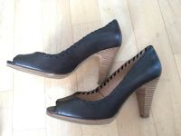 Görtz Pumps Peeptoes Leder braun 39 top zum Dirndl Frankfurt am Main - Sachsenhausen Vorschau