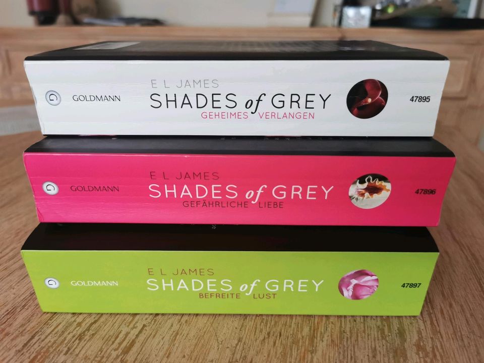 50 Shades of Grey, 3 Bücher in Werne