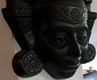 DDR Wand Deko Maske Ceylon. Heilgottheit Sachsen-Anhalt - Halberstadt Vorschau