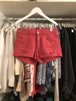 H&M Denim Shorts Pink rosa S 36 Jeansshorts destroyed used look Düsseldorf - Mörsenbroich Vorschau