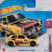 '73 HONDA CIVIC CUSTOM Hot Wheels 2024 Rheinland-Pfalz - Bad Bergzabern Vorschau