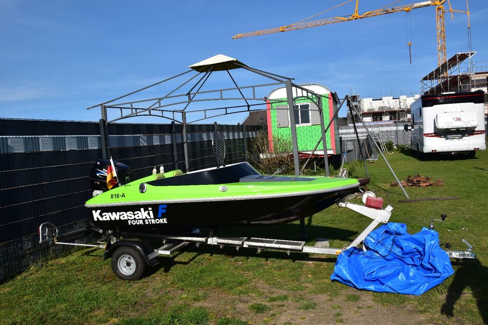 Speedboot restauriert in Visselhövede