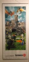 *** SCHLEICH Poster / Stoffbild RITTER DRACHEN *** Bayern - Remlingen Vorschau