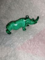 Malachit Nashorn Edelstein Figur Vintage Bochum - Bochum-Süd Vorschau