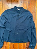 her Shirt Bluse Damen S navy blau 60% Viskose 40% Seide Hamburg-Nord - Hamburg Fuhlsbüttel Vorschau