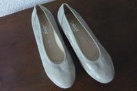 GABOR COMFORT Damen Ballerinas Leder hellgrau Weite G  37 neu Nordrhein-Westfalen - Herten Vorschau