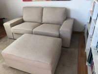 IKEA Kivik 2 Sitzer Sofa und Hocker Stuttgart - Botnang Vorschau