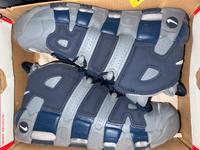 Nike Air More Uptempo | Cool Grey / Midnight Navy | Gr. 42.5 Wuppertal - Elberfeld Vorschau