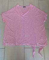 Frapp by Via Appia Due T Shirt Ringel  mit Knoten pink Niedersachsen - Dollern Vorschau