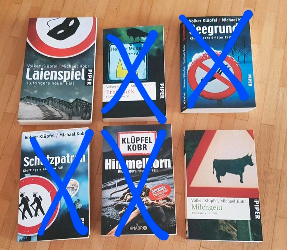 Taschenbücher von Volker Klüpfel / Michael Kobr in Ingersheim