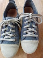 Damen Halbschuhe Schnürschuhe Sneaker Gr. 37 echtes Leder Tamaris Baden-Württemberg - Waiblingen Vorschau