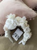 NEU Zara Damen Haarreifen Haarschmuck Blumen Blüten Hochzeit Berlin - Grunewald Vorschau