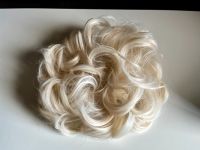 Scrunchie Dutt Extensions Hellblond 90 Gramm Lockig Nordrhein-Westfalen - Reken Vorschau