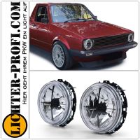 Angel Eyes Scheinwerfer VW Caddy I  + Jetta I BJ 79-92 Hessen - Calden Vorschau