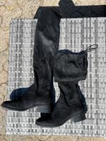 Deichmann Overknees schwarz 40 Rheinland-Pfalz - Katzenelnbogen Vorschau