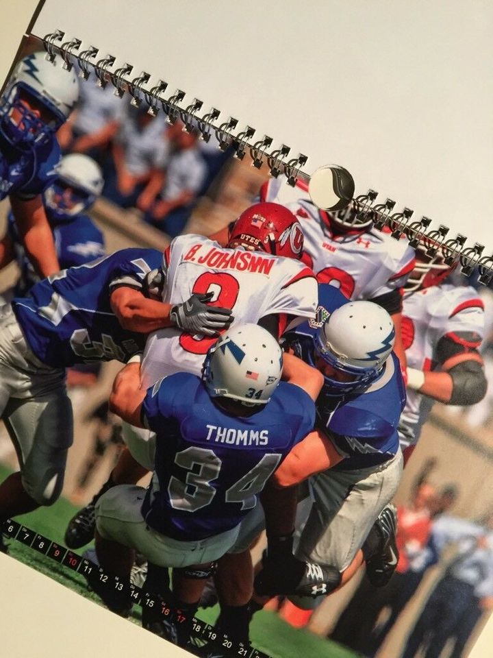 Kraft und Taktik - American Football Kalender in Neuental