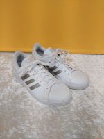 Adidas Damen Sneaker Grand Court weiß Platin Met 39 1/3 Hamburg-Nord - Hamburg Barmbek Vorschau