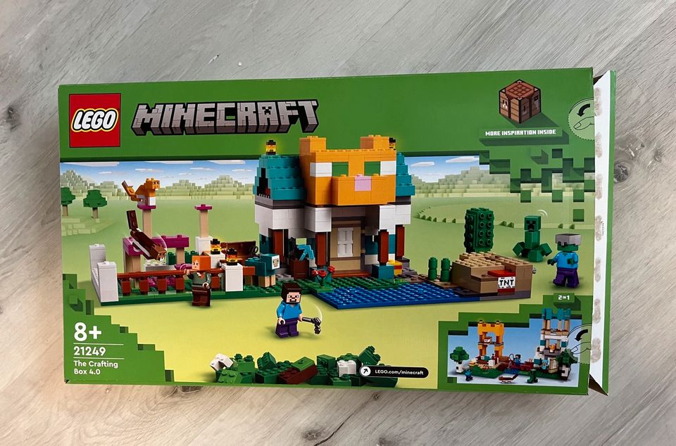 Lego Minecraft 21249 Crafting Box 4.0 in Kellinghusen