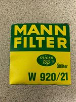 Mann Filter W 920/21 Münster (Westfalen) - Centrum Vorschau