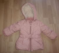 S Oliver Mädchen Winterjacke Steppjacke Mantel Gr 74 rosa Fell Baden-Württemberg - Stockach Vorschau