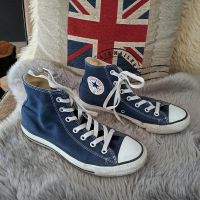 Converse Chucks Sneaker Turnschuhe hoch dunkelblau blau Gr 39 Nordrhein-Westfalen - Langenfeld Vorschau