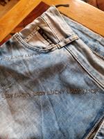 Jeans mit Glitzer Schriftzug, Größe 52, sehr guter Zustand Brandenburg - Calau Vorschau