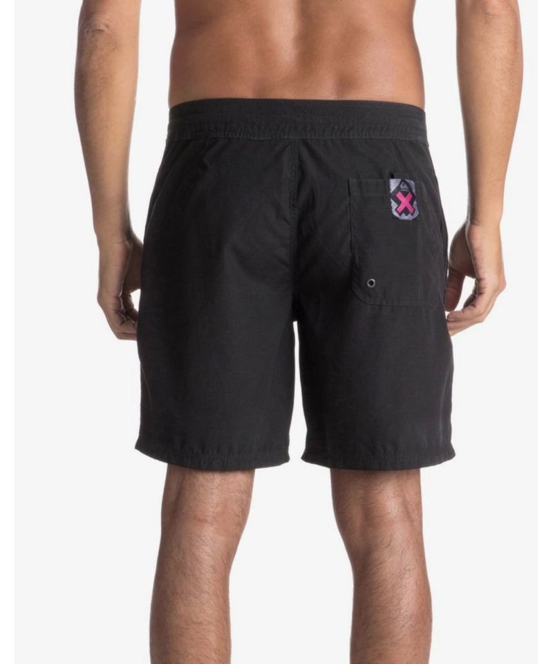 QUIKSILVER: Bade-Shorts, Gr. 28, Omni 18", Schwarz in Baden-Baden