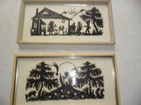 2 orginale Scherenschnittbilder Märchen DDR Rala Thüringen - Wünschendorf Vorschau
