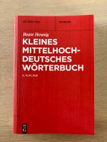 Kleines Mittelhochdeutsches Wörterbuch (Hennig) Wuppertal - Cronenberg Vorschau