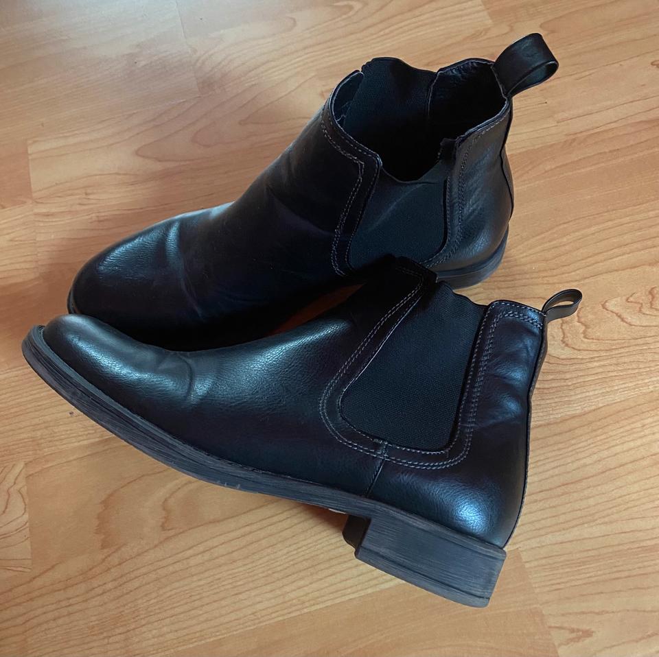 Lederboots Stiefel Schuhe Stiefeletten Boots schwarz 40 in Iserlohn