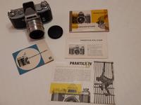 PRAKTICA IV BM CARL ZEISS JENA Tessar 2,8/50 & Anleitung DDR GDR Sachsen - Zwoenitz Vorschau