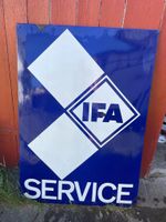 Emaille IFA Service Werbeschild 80x120 Mecklenburg-Vorpommern - Zinnowitz Vorschau