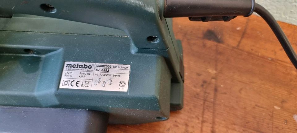 Metabo HO 0882 Elektro Hobel in Hagenow