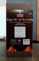 Kamin Ofen Rohr Bogen 90° mit Tür 3-teilig 2mm Wandstärke*Neu&OVP Sachsen - Gelenau Vorschau