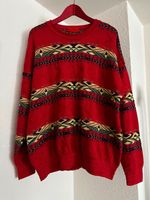 Bogner Pullover rot 52 L Wolle Leinen retro vintage Innenstadt - Köln Altstadt Vorschau