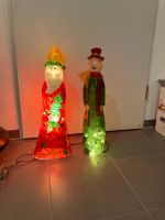 Weihnachtsdeko 2 Figuren beleuchtet Bayern - Königsbrunn Vorschau