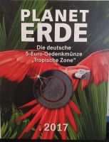 5 Euro Planet Erde Tropische Zone 2017 A-D-F-G-J im MDM Folder Bayern - Freilassing Vorschau