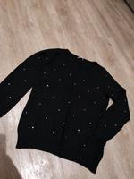 Pulli Orsay mit Perlen schwarz gr.40 Niedersachsen - Spelle Vorschau